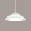 A19 Lighting Minorca Pendant, Bisque P101-WCC-1LEDE26